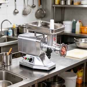 Máquina Procesadora de Salchichas Totalmente Automática de Acero Inoxidable, Rellenadora y Picadora de Carne Comercial para Cocina, 1.5kW, 220V - Product Image 3