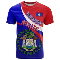 T-shirt haïtien de haute qualité Drapeau du pays Vêtements haïtiens T-shirt de sport unisexe