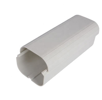 Goulotte de câblage en PVC pour climatisation, gaine de câblage en PVC pour matériaux de construction en plastique