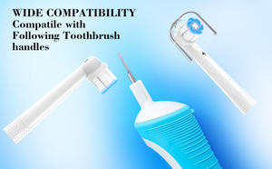 <span class=keywords><strong>Cabezales</strong></span> de repuesto EB60 de cerdas suaves con eliminación de placa para higiene bucal con patente - Product Image 6