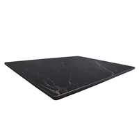 Ensemble de table à manger moderne en marbre blanc sur mesure, résistant aux intempéries, pour usage commercial, hôtel, hôpital, école, extérieur, cour, cuisine
