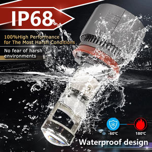 Bombillas LED A80 para Faros Delanteros, Mini Proyector, Resistentes al Agua, Haz de Luz Concentrado, Luz Alta/Baja, H4, Luces Antiniebla, Ajuste Universal - Product Image 6