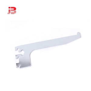 10 "12" <span class=keywords><strong>14</strong></span> "Chrome duy nhất khe cắm Kệ khung giá cho gỗ kim loại Kệ hỗ trợ chân đế cho thủy tinh - Product Image 4