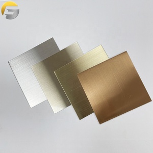 An811 304 chải tùy chỉnh tấm thép không gỉ kim loại <span class=keywords><strong>SS</strong></span> tấm - Product Image 1