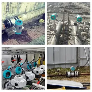 Flowmeter Elektromagnetik Magnetic <span class=keywords><strong>Flow</strong></span> <span class=keywords><strong>Meter</strong></span> Cairan Korosif Kimia Air Kotor Lumpur <span class=keywords><strong>Pulp</strong></span> Limbah Minyak SS304 Akurasi 0.5 - Product Image 4