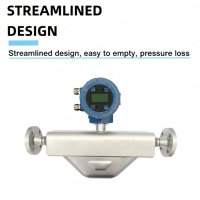 Precision IP66 Coriolis Mass Flow Meter CMF Series with 24VDC Low Power for Oils Slurries and Aqueous Solutions Measurement
