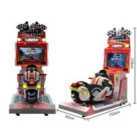 Vente chaude japonais émulateur Arcade Racing Game Machine 42 pouces haute définition LCD moto monnayeur sans fil