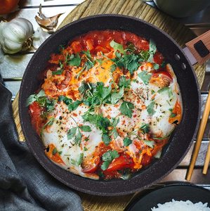 Sartén Antiadherente <span class=keywords><strong>de</strong></span> <span class=keywords><strong>Granito</strong></span> para Huevos y Tortillas, Utensilios <span class=keywords><strong>de</strong></span> <span class=keywords><strong>Cocina</strong></span> <span class=keywords><strong>de</strong></span> Piedra, Compatible con Inducción, Olla y Sartén - Product Image 6