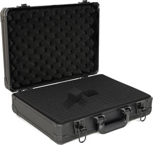 Étui de transport en aluminium 17 x 12 x 6 pouces, idéal pour le transport d'équipements de microphone et de caméra, étui pour table de mixage <span class=keywords><strong>DJ</strong></span> - Product Image 1