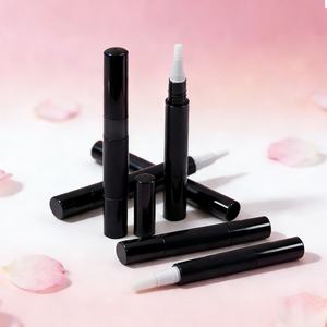 Bolígrafo de aceite para cutículas personalizado con logo, 3ml 5ml, rosa, blanco, dorado, plateado, de plástico, vacío, recargable, con ventana - Product Image 6