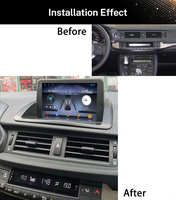 9 ''Android GPS Navigation WIFI Carplay Stéréo Écran Tactile Voiture Lecteur Multimédia Radio pour LEXUS CT200 LOW-END CT200h 2011 ~ 2018