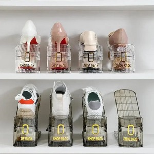 Adjustable Shoe Organizer Footwear Support Slot Space Saving Cabinet Closet Stand Shoes <b>Storage</b> Rack Shoebox Hot Sale - Product Image 5