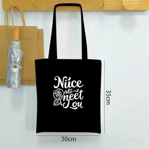 กระเป๋าผ้าแคนวาสสำหรับผู้หญิง, กระเป๋าโท้ทสำหรับโปรโมชั่นที่ดีที่จะได้พบกับคุณ - Product Image 2