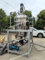 VBJX petit savon liquide en acier inoxydable cosmétique homogénéisateur à haut cisaillement mélangeur à palettes agitateur réservoir de mélange faisant la machine