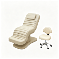Mobilier de salon de beauté pour esthéticiennes : Lit de soin électrique, lit de cosmétique pour cils, chaise de massage et de soin du visage, chaise de dépilatoire