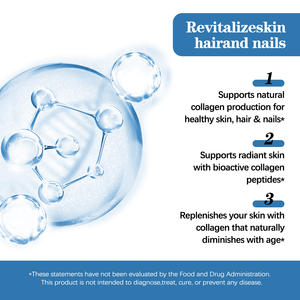 Tabletas Masticables <span class=keywords><strong>de</strong></span> Colágeno Hidrolizado, Péptidos Tipo I y III, Alta Absorción, Antienvejecimiento y Belleza <span class=keywords><strong>de</strong></span> <span class=keywords><strong>la</strong></span> <span class=keywords><strong>Piel</strong></span>, Sin GMO - Product Image 6