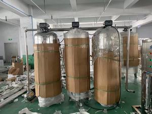 Système de purification d'eau par osmose inverse pour l'eau salée de forage 500 lph, 3000 litres par heure, pour la vente de l'eau potable - Product Image 5