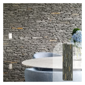 Pannello murale in finta <span class=keywords><strong>pietra</strong></span> artificiale di lusso moderno impiallacciatura leggera di roccia poliuretanica tagliata su misura <span class=keywords><strong>per</strong></span> uso decorativo esterno - Product Image 4
