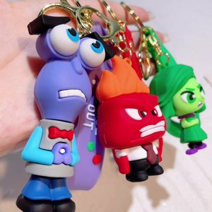 Quyến rũ vài túi phụ kiện móc chìa khóa xe hơi tinh tế dễ thương hài hước nhân vật phim mô phỏng PVC Keychain - Product Image 4