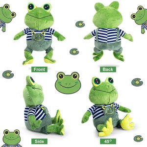 Housse de tête de club de golf en peluche grenouille adorable, douce et rembourrée, personnalisable, unisexe - Product Image 2