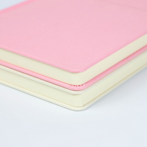 Carnet en tissu personnalisé A5 rose, journaux en tissu à couverture rigide, carnets en <span class=keywords><strong>lin</strong></span> personnalisés à motifs floraux, articles de papeterie fantaisie pour fabricants - Product Image 5