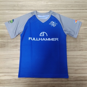 Jersey Sepak Bola Sublimasi Custom 100% Polyester, Kaos Sepak Bola Cetak, Seragam Tim, Bernapas, Cepat Kering, Pria Wanita Remaja OEM - Product Image 5