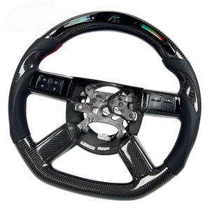 Volante de Fibra de Carbono con LED Personalizado para Dodge Challenger RT Charger SXT, para Chrysler 300 300C SRT <span class=keywords><strong>SRT8</strong></span>, Accesorios para Automóviles - Product Image 2