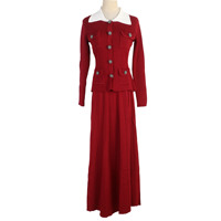 Nouvelle Collection Automne 2026 – Robe Sirène Tricotée à Col Rabattu et Manches Longues pour Femme, Coupe Évasée, Style Français Élégant et Luxueux