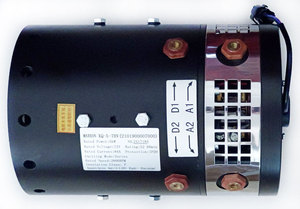 Motor de CC serie XQ-5-7HV 72V 5kW para carrito de golf, motor XQ-5-14-FY 72V - Product Image 4