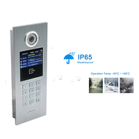 Système d'interphone vidéo pour immeuble à appartements multiples Système d'interphone vidéo intelligent Tuya Sonnette de porte vidéo intelligente