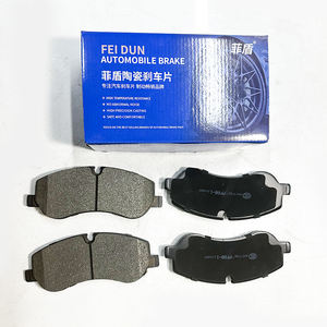 Nuevas pastillas de freno de coche de fórmula de cerámica económica silenciosa para Chrysler Aspen Cirrus Concorde Conquest <span class=keywords><strong>Cordoba</strong></span> Crossfire Daytona - Product Image 3