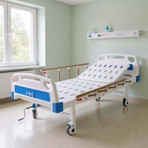 Xin Yuchen Manual Hospital <b>Bed</b> YC-B07 <b>Single</b> Crank <b>Adjustable</b> For Home Care Elderly Use - Product Image 1
