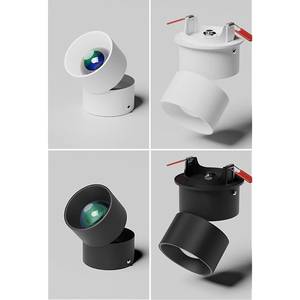 Downlight LED hoàng hôn chiếu đèn 110V- 220V COB lõm Spotlight phòng ngủ trang trí nội thất bề mặt Trần xuống ánh sáng dẫn tại chỗ - Product Image 6