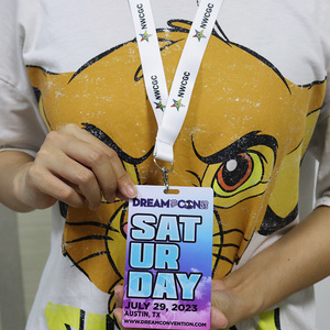 Kofei Tùy Chỉnh Dây Buộc Đầy Đủ Màu Sắc In Ấn Làm Việc ID Chủ Thẻ Thăng Hoa Giáo Viên Cổ Polyester Dây Buộc Với Logo Tùy Chỉnh - Product Image 2