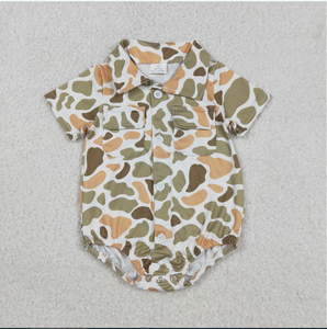 Mameluco de Verano para Bebés Niños con Estampado de Camuflaje de 8 Colores, Ropa para Hermanos - Product Image 5