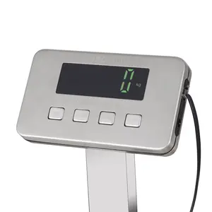 500KG Stainless Steel Platform Scale Electronic Animal Pet Scale Weighing Digital Shipping Postal Scale