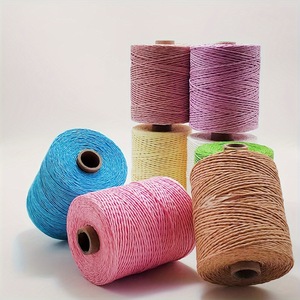 เชือกถักกระดาษคราฟท์สองเส้น Lafite สำหรับงาน DIY ทำกระเป๋าฤดูร้อน รุ่น 180-200 - Product Image 4