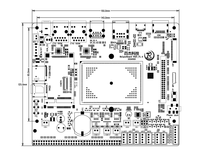 Placa de Desarrollo Integrada HelperBoard T527, Códec de Video 4K, Cámara CSI, Pantalla Táctil, Linux Ubuntu/Android 13, 8 Núcleos, 1.8 GHz, Doble