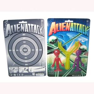 참신 플라스틱 재미 Catapult Tpr 스트레치 스티커 외계인 Slingshot 프로모션 비행 장난감 - Product Image 6