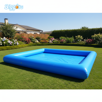 Piscine gonflable commerciale, jeux d'eau personnalisés, boule