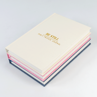 Journal de prière quotidien personnalisé en tissu de lin, agenda relié, carnet de notes