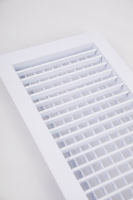 Diffuseur d'air carré HSW pour plafond, climatiseur, moderne, réglable, en acier inoxydable, aluminium, plastique ABS, durable, facile à installer