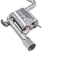 Tuyau d'échappement adapté aux Ford Mustang 2.3T 2015-2023, échappement à soupapes variables haute performance avec silencieux