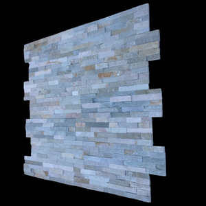 Ardoises en <span class=keywords><strong>pierre</strong></span> de culture mince à grain de bois jaune naturel pour revêtements muraux intérieurs et extérieurs / Ardoises en <span class=keywords><strong>pierre</strong></span> de culture - Product Image 5