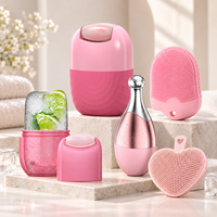OEM ODM Kit Cadeau d'Outils de Beauté : Sacs de Rangement pour Pinceaux et Houppettes, Boîte Cadeau Personnalisée, Collection d'Accessoires de Maquillage et Soins de la Peau, Rouleaux de Glace