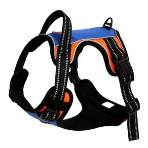 <span class=keywords><strong>Harnais</strong></span> <span class=keywords><strong>pour</strong></span> <span class=keywords><strong>chien</strong></span> de grande taille, design moderne et simple, en polyester, facile à transporter, couleur vive <span class=keywords><strong>pour</strong></span> l'extérieur - Product Image 2