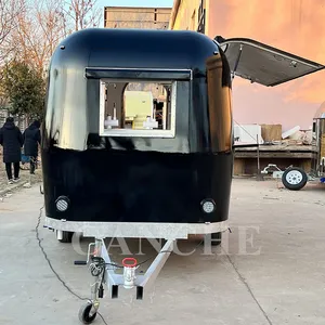 Remorque de restauration mobile standard américaine 110V/220V/380V, camion de cuisine avec cuisine complète - Product Image 5