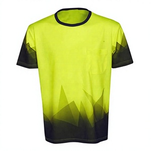 <b>Men's</b> High Quality Sports Running <b>T</b>-<b>Shirt</b> Custom Polyester Knitted Full Sublimation Printing Good Price Front Logo Position - Product Image 5
