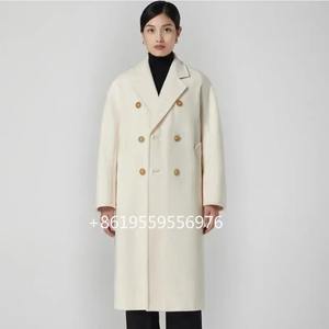 <span class=keywords><strong>Cappotto</strong></span> <span class=keywords><strong>Lungo</strong></span> da Donna di Alta Qualità, Giacca Invernale di Lusso, 10% Cashmere 90% Lana, Colore <span class=keywords><strong>Cammello</strong></span>, Reversibile - Product Image 5