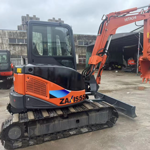 Excavadora Hitachi ZX55 de Segunda Mano, Excavadora de Cadenas Hitachi ZX55/60, Excavadora Usada Japonesa con Precio Económico en Stock - Product Image 1